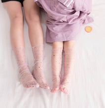 Load image into Gallery viewer, Girls Starry Night Sheer Socks

