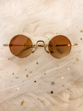 Load image into Gallery viewer, Girls Gold Round Sunglasses
