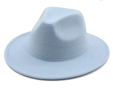 Load image into Gallery viewer, Girls Wool Panama Hat.
