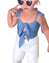 Load image into Gallery viewer, Kyla Double Bow Knot Tie Swimsuit.
