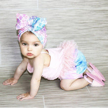 Load image into Gallery viewer, Baby Girl Mermaid Turban.
