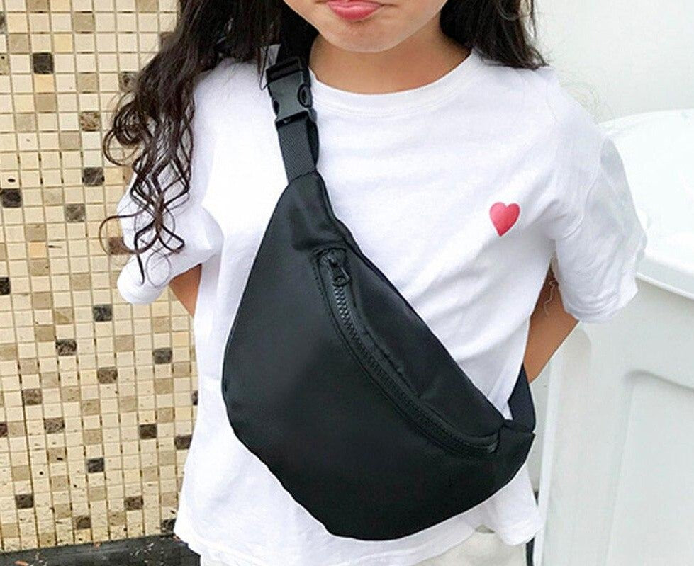 Girls/Boys Unisex Fanny Pack With Removable Initial
