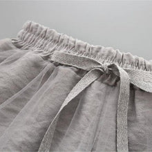 Load image into Gallery viewer, Girls Shorts With Skirt Overlay.
