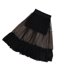 Load image into Gallery viewer, Girls Maxi Skirt With Attached Shorts.
