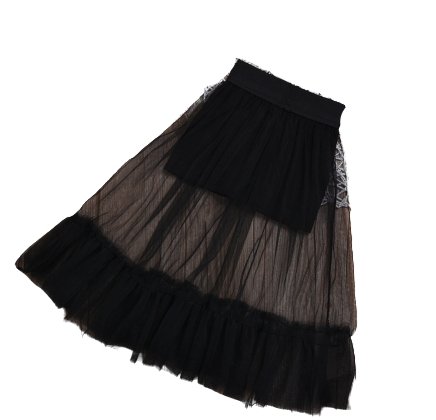 Girls Maxi Skirt With Attached Shorts.