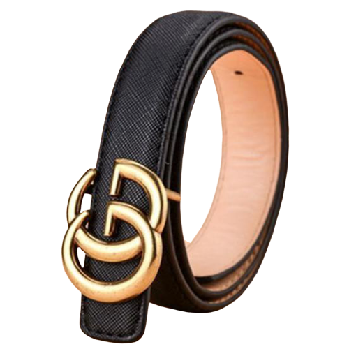 Gucci Kids Double G Leather Belt