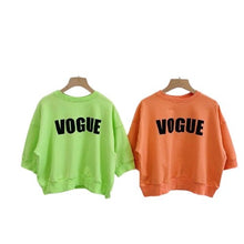 Load image into Gallery viewer, Girls Neon Vogue Sweatshirt.
