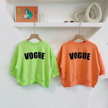 Load image into Gallery viewer, Girls Neon Vogue Sweatshirt.
