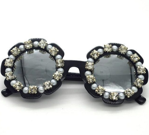 Children's Jeweled Sunglasses.