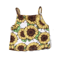Load image into Gallery viewer, Girls Sunflower Tank
