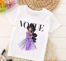 Load image into Gallery viewer, Girls Vogue Princess T-Shirt.
